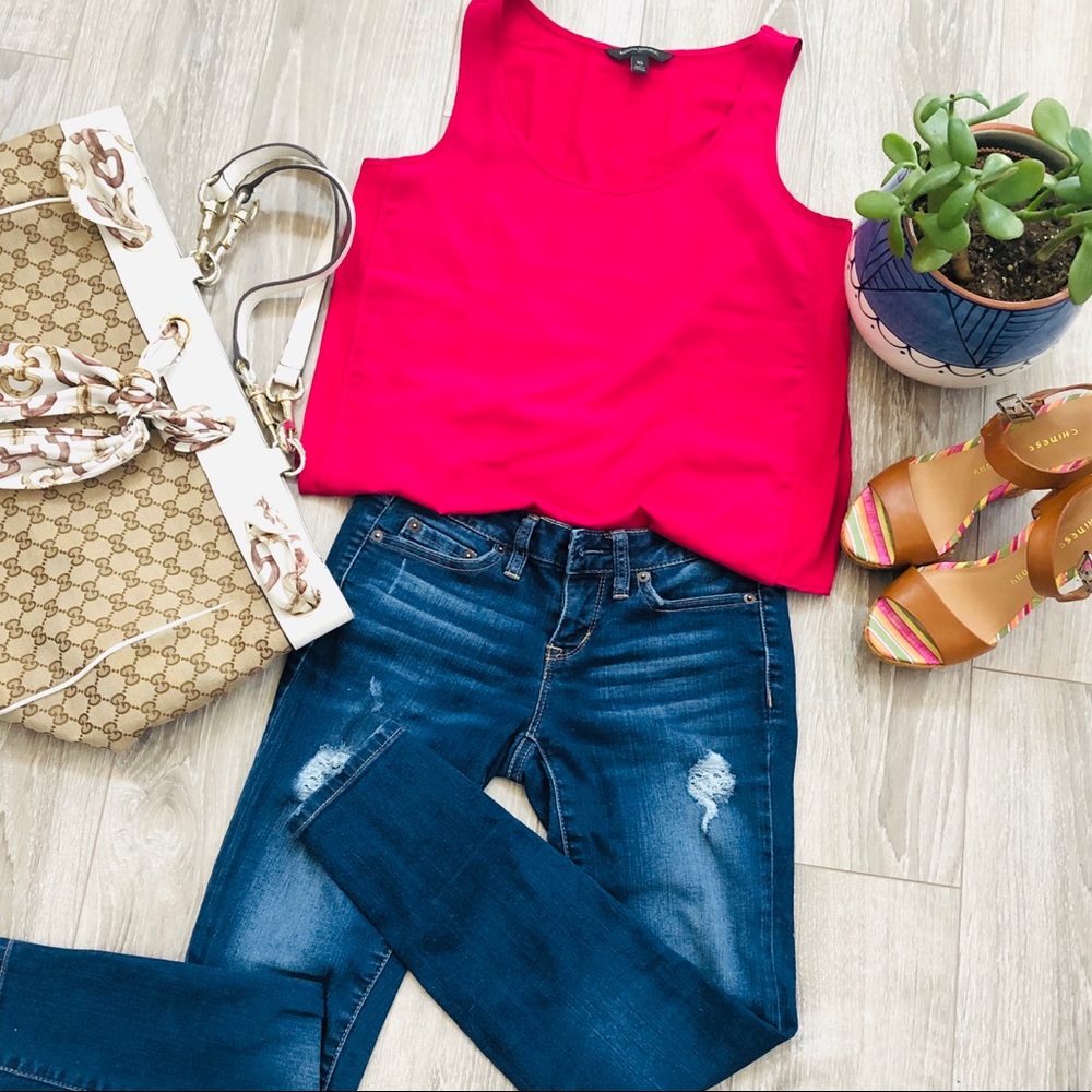 Banana Republic Fuchsia Top